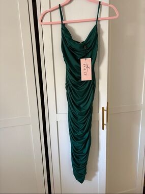 Oh Polly | Dresses | Green Corset Formal Prom Wedding Guest Maxi Dress Oh  Polly | Poshmark